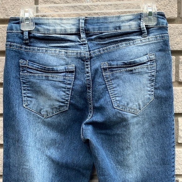 SUKO Jeans Moto Style Skinny Jeans Size 4 - Picture 8 of 11